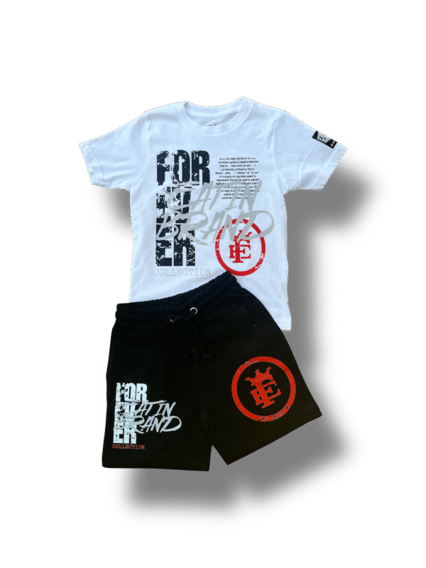 Kid "Rarri Speed" French Terry Short Set