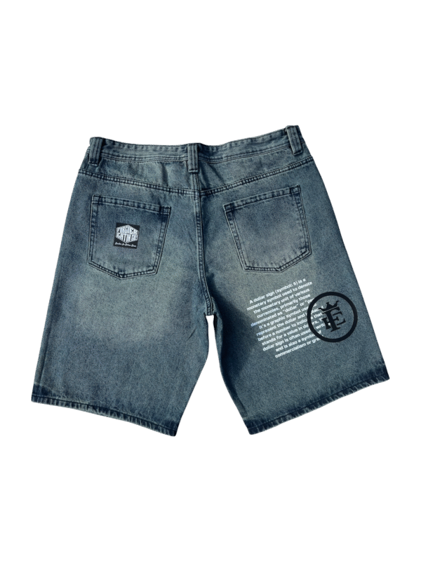 Forever Eatin PatchWork Jorts - Image 2