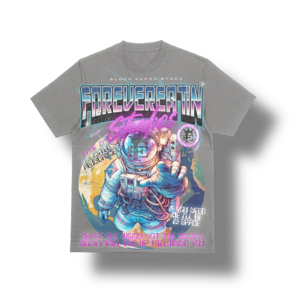 "Space Cadet" Acid Wash Heavyweight Shirt
